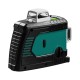 KRAFTOOL зеленый лазерный нивелир LL 3D 34641 Professional