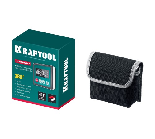 KRAFTOOL KOMPAKT, 4 х 90 С, точность 0.1, уровень-уклономер электронный (34687) KRAFTOOL KOMPAKT, 4 х 90 С, точность 0.1, уровень-уклономер электронный (34687)