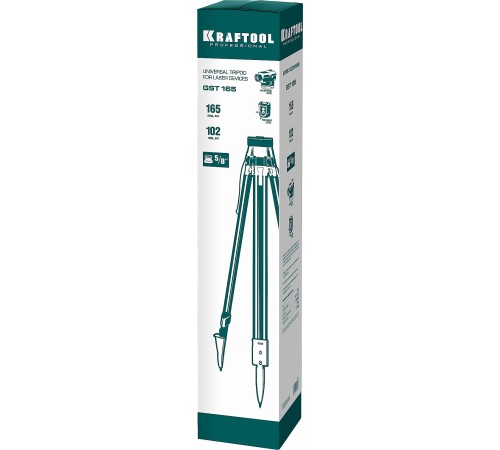 KRAFTOOL GST 165, геодезический штатив (34732) KRAFTOOL GST 165, геодезический штатив (34732)