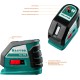 KRAFTOOL линейный лазерный нивелир с детектором в кейсе CL70 #4 34660-4 Professional