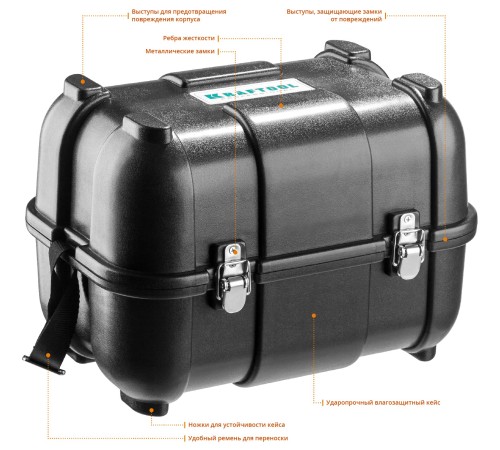 KRAFTOOL линейный лазерный нивелир с детектором в кейсе CL70 #4 34660-4 Professional KRAFTOOL линейный лазерный нивелир с детектором в кейсе CL70 #4 34660-4 Professional