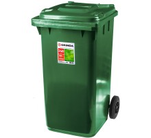GRINDA МК-240, 240 л, 730 х 580 х 1060 мм, мусорный контейнер (3840-24) GRINDA МК-240, 240 л, 730 х 580 х 1060 мм, мусорный контейнер (3840-24)