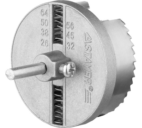 STAYER 26-64 мм, сегментная, пила наборная по дереву 2956-1