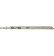 KRAFTOOL T318A, EU-хвост., по металлу HSS, шаг 1.2 мм, 110 мм, 2 шт, полотна для лобзика (159552-1.2)