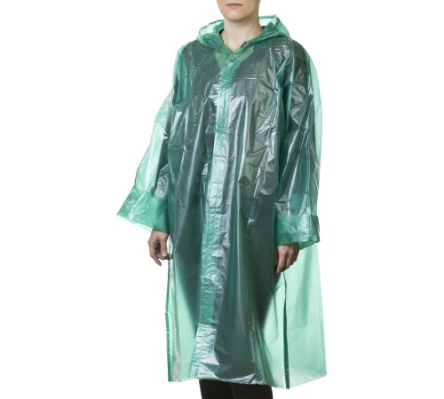 STAYER размер S-XL, зеленый, плащ-дождевик полиэтиленовый 11610 STAYER размер S-XL, зеленый, плащ-дождевик полиэтиленовый 11610
