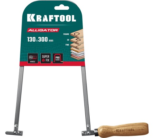 KRAFTOOL Aligator, 130 х 300 мм, ручной лобзик (15260) KRAFTOOL Aligator, 130 х 300 мм, ручной лобзик (15260)