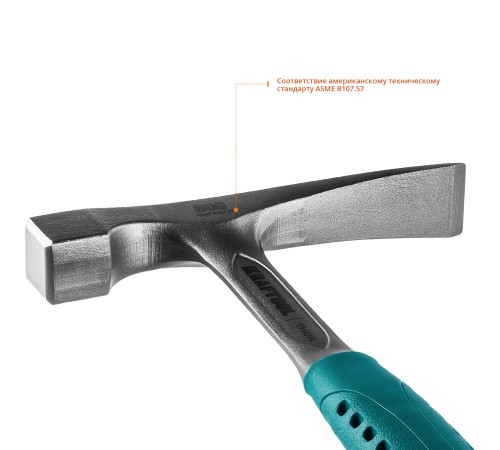 KRAFTOOL 600 г, цельнокованный, молоток каменщика 20191 KRAFTOOL 600 г, цельнокованный, молоток каменщика 20191