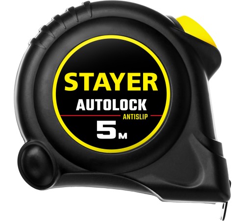 STAYER 5 м х 25 мм, с автостопом рулетка 2-34126-05-25_z02 STAYER 5 м х 25 мм, с автостопом рулетка 2-34126-05-25_z02