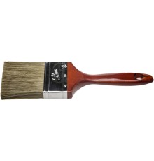 STAYER LASUR-LUX, 75 мм, 3″, смешанная щетина, деревянная ручка, для высокотекучих ЛКМ, плоская кисть (01051-075)
