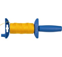 ЗУБР 50 м, желтый, нейлоновый шнур для строительных работ (06410-50)