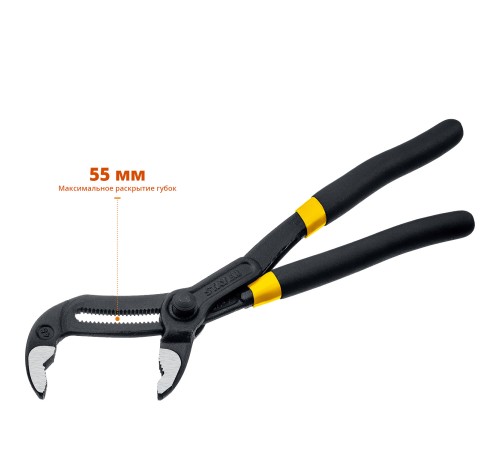 STAYER 250 мм, клещи переставные OMEGA 2239_z02 Professional