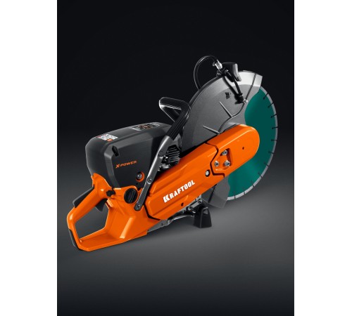 KRAFTOOL 3700 Вт, 350 мм, диск в комплекте, бензорез по бетону (бетонорез) (K770-14 H)