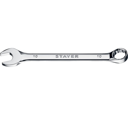 STAYER 10 мм, комбинированный гаечный ключ 27081-10_z01 STAYER 10 мм, комбинированный гаечный ключ 27081-10_z01