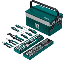 KRAFTOOL GRAND-99, 99 предм., (1/2″+1/4″), Универсальный набор инструмента (27978-H99) KRAFTOOL GRAND-99, 99 предм., (1/2″+1/4″), Универсальный набор инструмента (27978-H99)