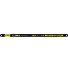 STAYER Bimetal-24, 24 TPI, 300 мм, 1 шт, биметаллическое полотно по металлу, Professional (15932-24-1)