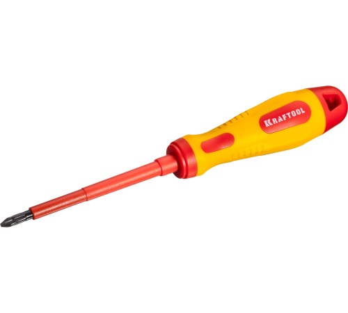 KRAFTOOL PH2х100 мм, отвертка высоковольтная 250084-2-100 KRAFTOOL PH2х100 мм, отвертка высоковольтная 250084-2-100