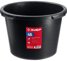 ЗУБР 40 л, круглый строительный таз (06095-45)
