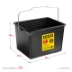 STAYER 8 л, 19x22.5x28 см, пластмассовое, ведро малярное 06092-08