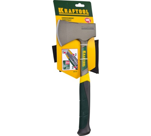 KRAFTOOL 600 г, 360 мм, топорик туристический 20645-06 KRAFTOOL 600 г, 360 мм, топорик туристический 20645-06