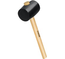 STAYER 340 г, чёрная резиновая киянка (20505-55) STAYER 340 г, чёрная резиновая киянка (20505-55)