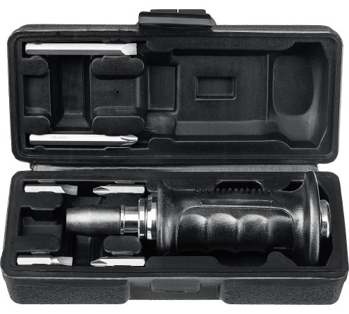 STAYER 8 шт., отвёртка ударно-поворотная в наборе с битами Professional 8 25663-H4_z01