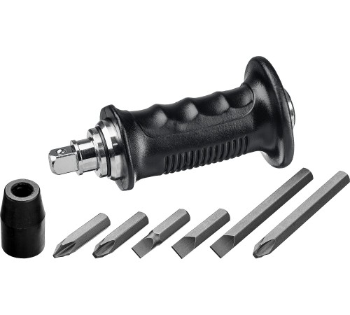 STAYER 8 шт., отвёртка ударно-поворотная в наборе с битами Professional 8 25663-H4_z01