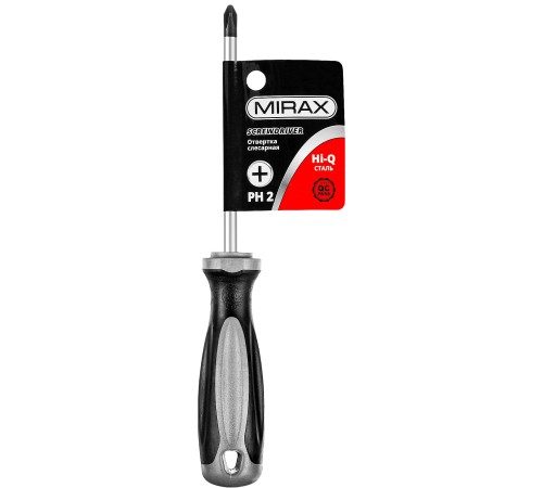 MIRAX PH2х100 мм, отвертка 25096-2-10 MIRAX PH2х100 мм, отвертка 25096-2-10
