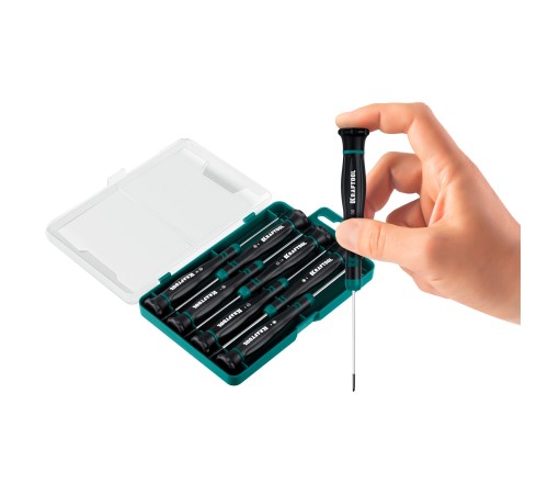 KRAFTOOL Precision 7, 7 предм., Набор отверток (25686) KRAFTOOL Precision 7, 7 предм., Набор отверток (25686)