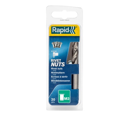 RAPID М3, 20 шт, заклепка резьбовая 5000670 RAPID М3, 20 шт, заклепка резьбовая 5000670