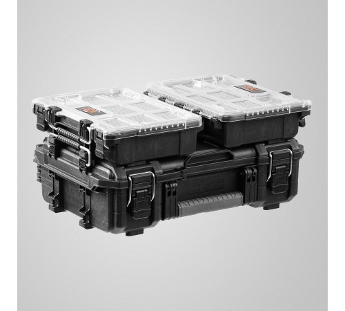 KETER ROC PRO GEAR 2.0 (14″) пластиковый органайзер, 7 съемных лотков (38376) KETER ROC PRO GEAR 2.0 (14″) пластиковый органайзер, 7 съемных лотков (38376)