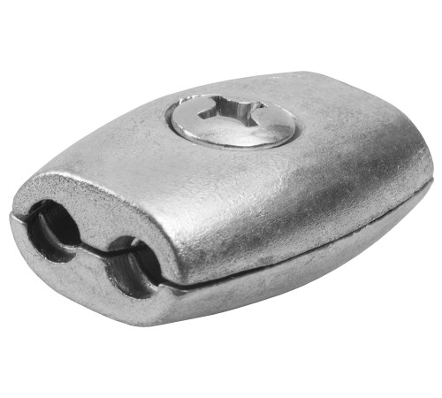 ЗУБР 6 мм, 15 шт., зажим троса 