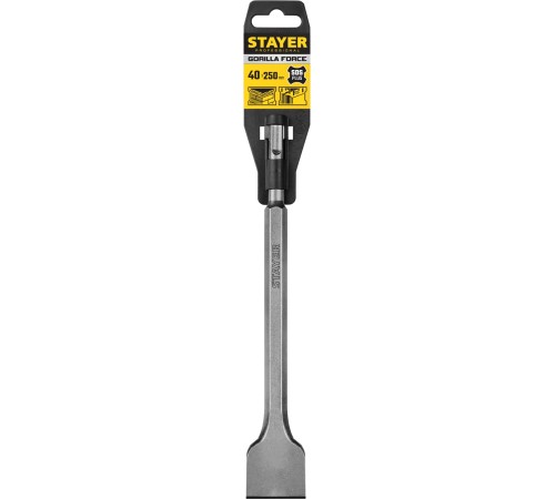 STAYER 40 х 250 мм, SDS-Plus, зубило плоское 29353-40-250_z02 STAYER 40 х 250 мм, SDS-Plus, зубило плоское 29353-40-250_z02