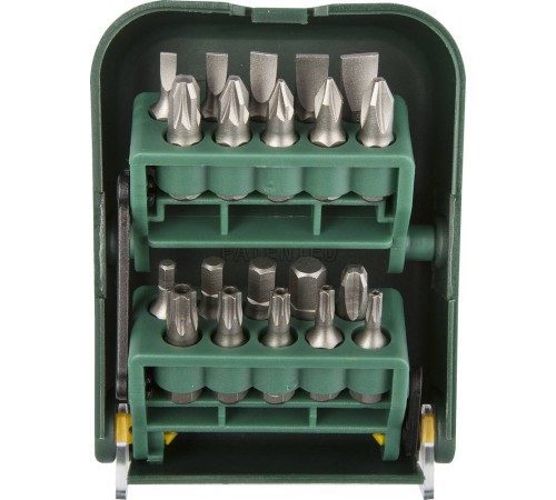 KRAFTOOL 21 шт., кейс пластиковый, мобильный бит бокс 26135-H21 KRAFTOOL 21 шт., кейс пластиковый, мобильный бит бокс 26135-H21