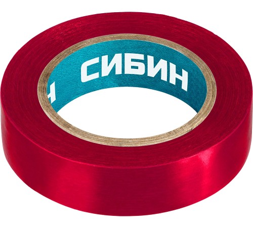 СИБИН 15 мм х 10 м, изоляционная лента пвх 1235-3