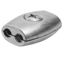 ЗУБР Бочонок, 5 мм, 15 шт, зажим троса (4-304455-05)