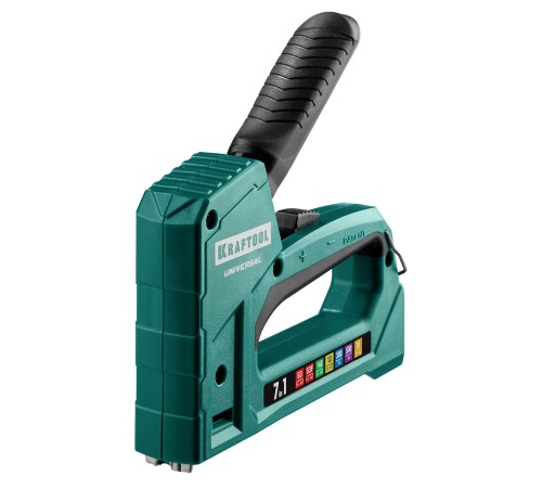 KRAFTOOL Universal, 7-в-1: 53 (A/10/JT21) 23GA (6 - 14 мм)/140 (G/11/57) 20GA (8 - 14 мм)/13/53F/36/500, универсальный легкий степлер (31524) KRAFTOOL Universal, 7-в-1: 53 (A/10/JT21) 23GA (6 - 14 мм)/140 (G/11/57) 20GA (8 - 14 мм)/13/53F/36/500, универсальный легкий степлер (31524)