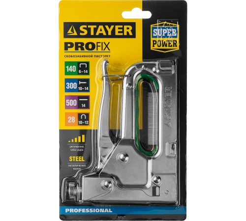 STAYER скобы 140, 28, 300, 500, степлер 4 в 1 Max 140 31508_z02 STAYER скобы 140, 28, 300, 500, степлер 4 в 1 Max 140 31508_z02