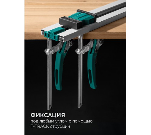 KRAFTOOL CG-T 250, 2530 мм, c T-track, зажимная, направляющая шина (32235-2.5) KRAFTOOL CG-T 250, 2530 мм, c T-track, зажимная, направляющая шина (32235-2.5)