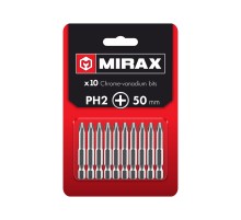 MIRAX PH2, 50 мм, 10 шт, биты (26271-2-50-10)