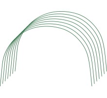 GRINDA 1.7 м, проволочные, 6 шт, дуги для парника (422311-60-85)
