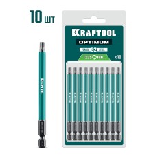 KRAFTOOL OPTIMUM TX 25, 100 мм, 10 шт, биты (26126-25-100-S10)