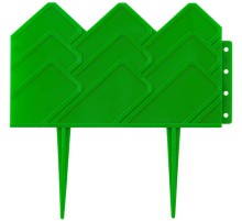 GRINDA 14 х 310 см, зеленый, декоративный бордюр для клумб (422221-G)