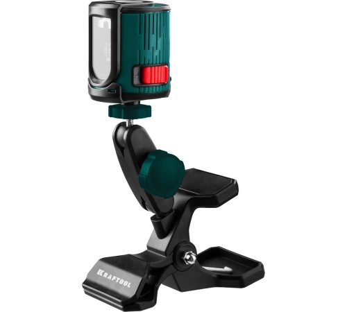 KRAFTOOL ММ2, универсальный шарнирный держатель-клипса (34704)