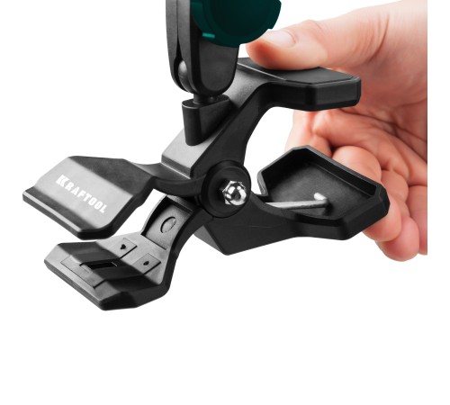 KRAFTOOL ММ2, универсальный шарнирный держатель-клипса (34704)