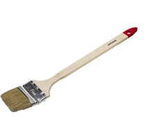 STAYER UNIVERSAL, 75 мм, 3″, светлая натуральная щетина, деревянная ручка, все виды ЛКМ, радиаторная кисть (0111-75) STAYER UNIVERSAL, 75 мм, 3″, светлая натуральная щетина, деревянная ручка, все виды ЛКМ, радиаторная кисть (0111-75)