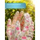 GRINDA COMFORT, L (9), садовые перчатки с прозрачным полиуретановым покрытием, розовые, 13 класс (11291-L)