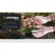 GRINDA COMFORT, L (9), садовые перчатки с прозрачным полиуретановым покрытием, розовые, 13 класс (11291-L)