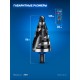 ЗУБР BLACK FORCE 9-36мм, 10 ступеней, винтовая проточка, сверло ступенчатое, ПРОФЕССИОНАЛ (29671-9-36-10)
