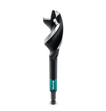 KRAFTOOL 3-Wave d22 мм, трехзаходное сверло по дереву с резьбовым центрующим острием (29513-22)