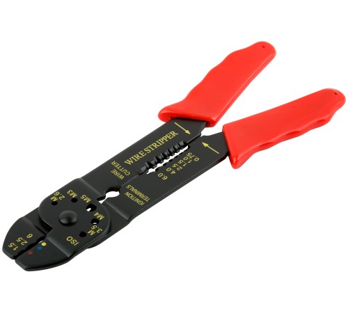 Электропассатижи, диаметр проводов 0,75-6 мм, 200 мм КУРС